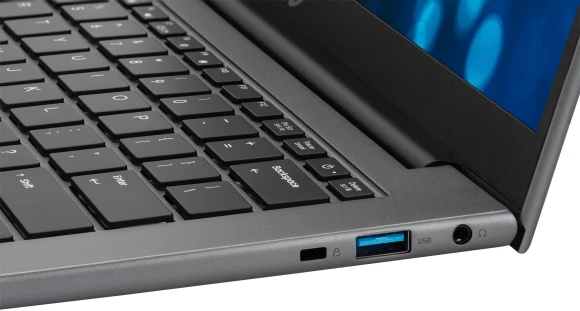 Ноутбук IRU Planio 15INP N-series N100 8Gb SSD256Gb Intel UHD Graphics 15.6" IPS FHD (1920x1080) Windows 11 Pro Multi Language 64 grey WiFi BT Cam 5000mAh (2023736)