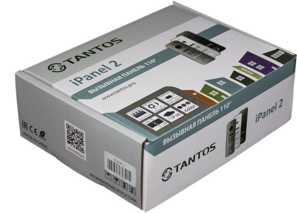 Видеопанель Tantos iPanel 2+ цветной сигнал цвет панели: черный Видеопанель Tantos iPanel 2+ цветной сигнал цвет панели: черный