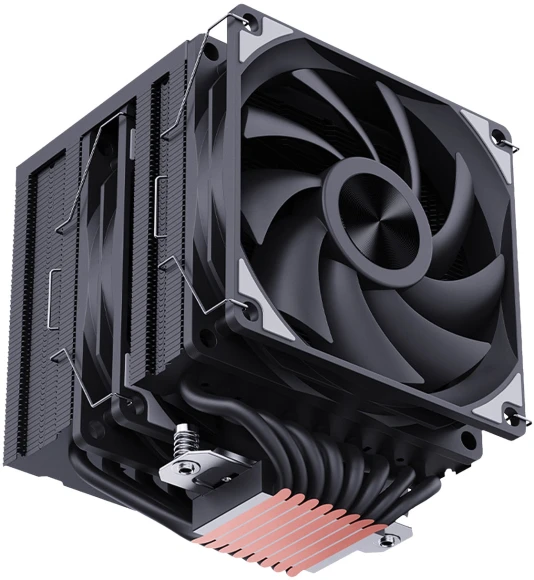 Устройство охлаждения(кулер) Bloody AC-14 Soc-AM5/AM4/1200/1700/1851 черный 4-pin 20-30dB Al+Cu 280W 913gr Ret (AC-14-280-BK)