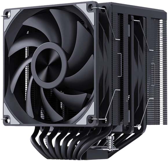 Устройство охлаждения(кулер) Bloody AC-14 Soc-AM5/AM4/1200/1700/1851 черный 4-pin 20-30dB Al+Cu 280W 913gr Ret (AC-14-280-BK)