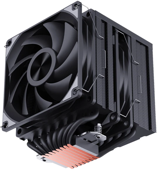 Устройство охлаждения(кулер) Bloody AC-14 Soc-AM5/AM4/1200/1700/1851 черный 4-pin 20-30dB Al+Cu 280W 913gr Ret (AC-14-280-BK)