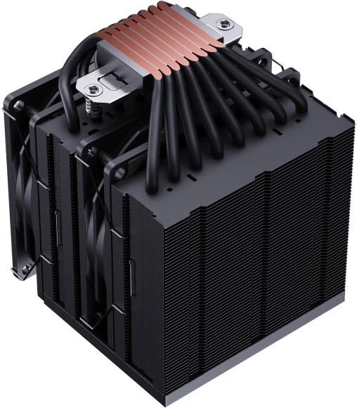 Устройство охлаждения(кулер) Bloody AC-14 Soc-AM5/AM4/1200/1700/1851 черный 4-pin 20-30dB Al+Cu 280W 913gr Ret (AC-14-280-BK)