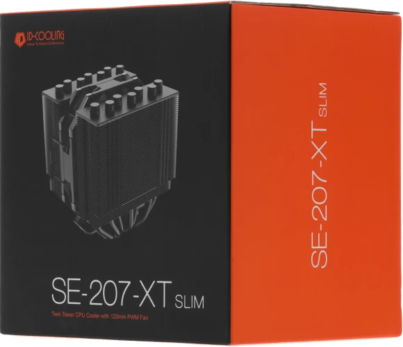 Устройство охлаждения(кулер) ID-Cooling SE-207-XT Slim Soc-AM5/AM4/1200/1700/1851 черный 4-pin 15-35dB Al+Cu 220W 760gr Ret Устройство охлаждения(кулер) ID-Cooling SE-207-XT Slim Soc-AM5/AM4/1200/1700/1851 черный 4-pin 15-35dB Al+Cu 220W 760gr Ret