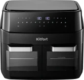 Аэрогриль Kitfort КТ-8127 1930Вт черный/серебристый Аэрогриль Kitfort КТ-8127 1930Вт черный/серебристый