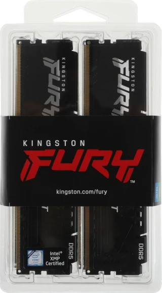 Память DDR5 4x16GB 5200MHz Kingston KF552C40BBK4-64 Fury Beast Black RTL Gaming PC5-41600 CL40 DIMM 288-pin 1.25В kit single rank с радиатором Ret Память DDR5 4x16GB 5200MHz Kingston KF552C40BBK4-64 Fury Beast Black RTL Gaming PC5-41600 CL40 DIMM 288-pin 1.25В kit single rank с радиатором Ret