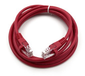 Патч-корд Buro UTP 4 пары cat.5E CCA molded 2м красный RJ-45 (m)-RJ-45 (m) (UTP-5E-2M-R) Патч-корд Buro UTP 4 пары cat.5E CCA molded 2м красный RJ-45 (m)-RJ-45 (m) (UTP-5E-2M-R)