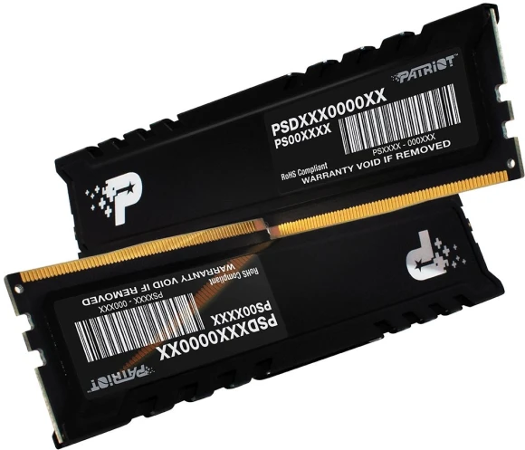 Память DDR5 2x8GB 4800MHz Patriot PSP516G4800KH1 Signature Premium RTL PC5-38400 CL40 DIMM 288-pin 1.1В kit single rank с радиатором Ret Память DDR5 2x8GB 4800MHz Patriot PSP516G4800KH1 Signature Premium RTL PC5-38400 CL40 DIMM 288-pin 1.1В kit single rank с радиатором Ret
