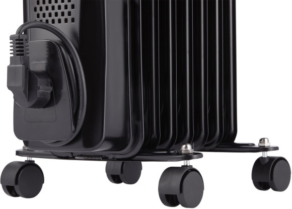 Радиатор масляный Ballu Classic Black BOH/CL-07BRN 1500Вт черный/серый