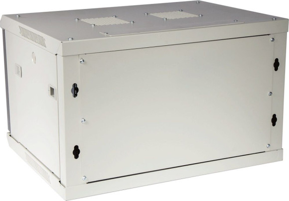 Шкаф коммутационный Lanmaster (TWT-CBWPG-9U-6X6-GY) настенный 9U 600x600мм пер.дв.стекл 60кг серый 502мм Шкаф коммутационный Lanmaster (TWT-CBWPG-9U-6X6-GY) настенный 9U 600x600мм пер.дв.стекл 60кг серый 502мм