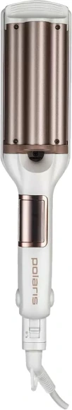 Щипцы Polaris PHS 5095TAi wave Argan Therapy Pro 80Вт белый/розовое золото макс.темп.:220С покрытие:турмалиновое (PHS 5095TAI)