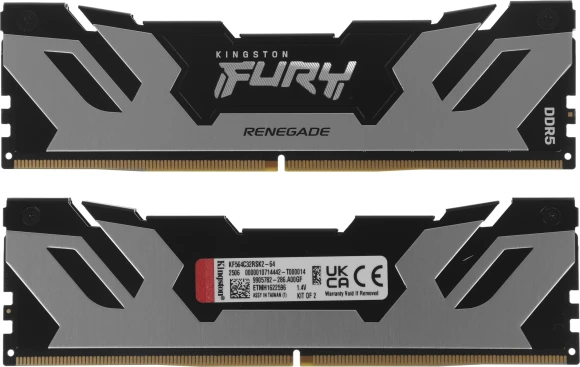 Память DDR5 8GB 5600MHz Kingston KF556C40BBA-8 Fury Beast RGB RTL Gaming PC5-44800 CL40 DIMM 288-pin 1.25В single rank с радиатором Ret