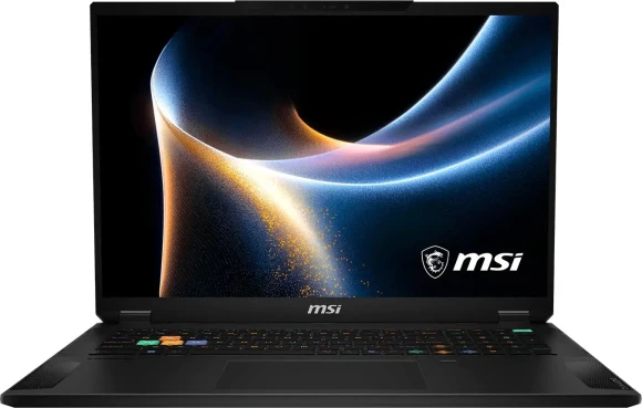 Ноутбук MSI Stealth 18 HX A2WI-083RU Core Ultra 9 290HX Plus 32Gb SSD2Tb NVIDIA GeForce RTX5080 16Gb 18" IPS UHD+ (3840x2400) Windows 11 Home black WiFi BT Cam (9S7-183341-083)