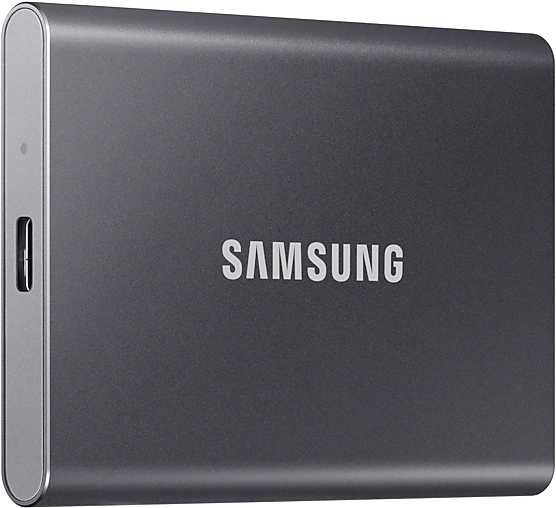 Накопитель SSD Samsung USB-C 1Tb MU-PC1T0T/WW T7 1.8" черный Накопитель SSD Samsung USB-C 1Tb MU-PC1T0T/WW T7 1.8" черный