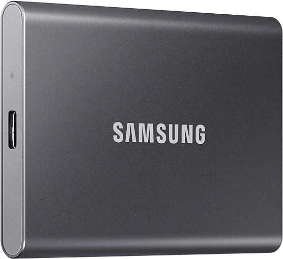 Накопитель SSD Samsung USB-C 1Tb MU-PC1T0T/WW T7 1.8" черный Накопитель SSD Samsung USB-C 1Tb MU-PC1T0T/WW T7 1.8" черный