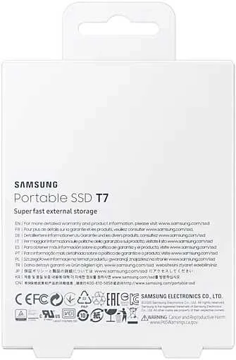Накопитель SSD Samsung USB-C 1Tb MU-PC1T0T/WW T7 1.8" черный Накопитель SSD Samsung USB-C 1Tb MU-PC1T0T/WW T7 1.8" черный