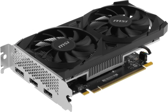 Видеокарта MSI PCI-E 4.0 RTX 3050 VENTUS 2X E 6G OC NVIDIA GeForce RTX 3050 6Gb 96bit GDDR6 1492/14000 HDMIx2 DPx1 HDCP Ret Видеокарта MSI PCI-E 4.0 RTX 3050 VENTUS 2X E 6G OC NVIDIA GeForce RTX 3050 6Gb 96bit GDDR6 1492/14000 HDMIx2 DPx1 HDCP Ret