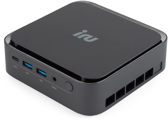Неттоп IRU Tactio 515 i5 12450H (2) 16Gb SSD512Gb Iris Xe без ОС 2xGbitEth WiFi BT 100W серый (RUS) (2195519)