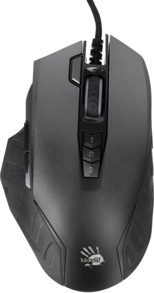 Мышь A4Tech Bloody J95s серый оптическая 8000dpi USB 9but (J95S GREY)