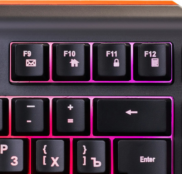 Клавиатура Оклик 717G BLACK DEATH черный/оранжевый USB Multimedia for gamer LED (476395) Клавиатура Оклик 717G BLACK DEATH черный/оранжевый USB Multimedia for gamer LED (476395)