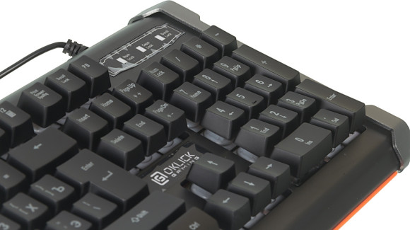 Клавиатура Оклик 717G BLACK DEATH черный/оранжевый USB Multimedia for gamer LED (476395) Клавиатура Оклик 717G BLACK DEATH черный/оранжевый USB Multimedia for gamer LED (476395)