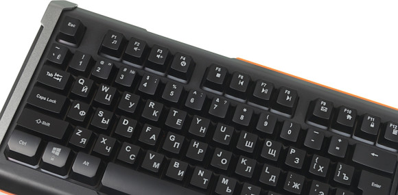 Клавиатура Оклик 717G BLACK DEATH черный/оранжевый USB Multimedia for gamer LED (476395) Клавиатура Оклик 717G BLACK DEATH черный/оранжевый USB Multimedia for gamer LED (476395)