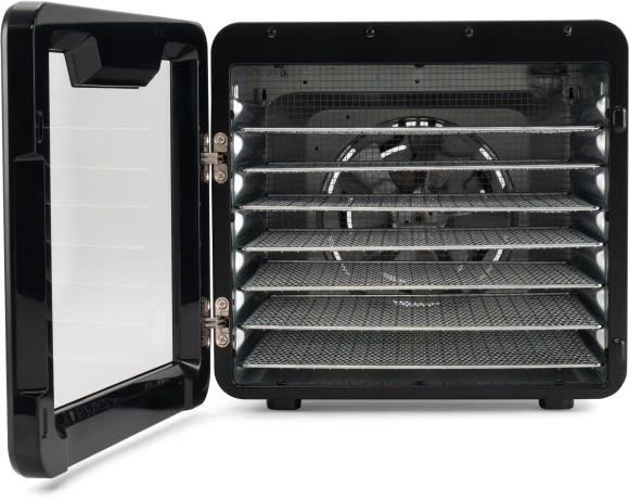 Сушка для фруктов и овощей Hyundai HYFD-8802 14под. 600Вт серебристый Сушка для фруктов и овощей Hyundai HYFD-8802 14под. 600Вт серебристый