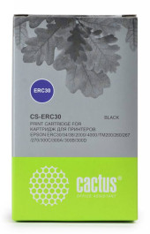 Картридж матричный Cactus CS-ERC30 C43S015374 12.7x5 черный для Epson ERC 30/34/38/TM-U220 Картридж матричный Cactus CS-ERC30 C43S015374 12.7x5 черный для Epson ERC 30/34/38/TM-U220