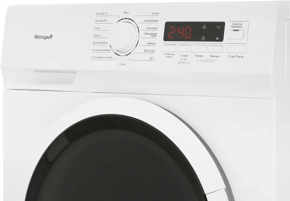 Стиральная машина Weissgauff WM 4106 D класс: A+ загр.фронтальная макс.:6кг белый