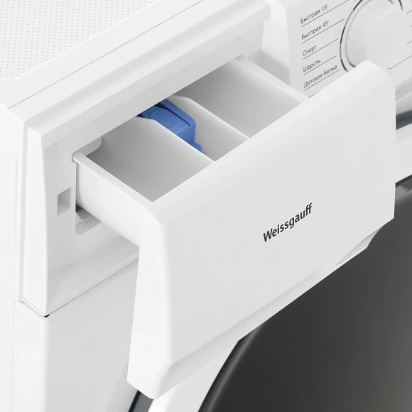 Стиральная машина Weissgauff WM 4106 D класс: A+ загр.фронтальная макс.:6кг белый