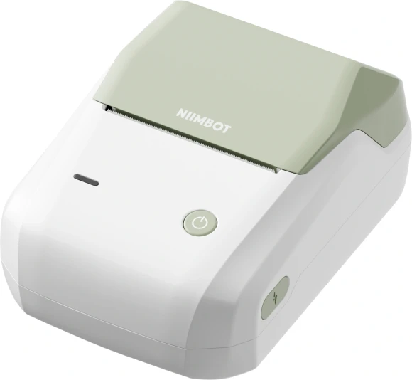 Термопринтер Niimbot B1 (1746798) 203dpi 50мм/с/USB/BT для печ.этик. зеленый