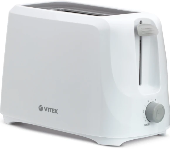 Тостер Vitek VT-9001 700Вт белый