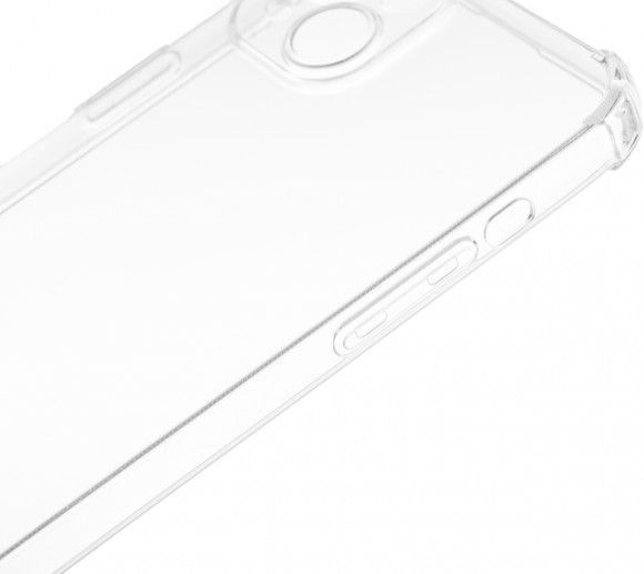 Чехол (клип-кейс) BoraSCO для Apple iPhone 15 Plus Bumper Case прозрачный (72406)