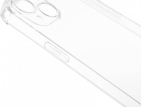 Чехол (клип-кейс) BoraSCO для Apple iPhone 15 Plus Bumper Case прозрачный (72406)