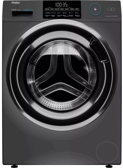 Стиральная машина Haier HW70-BP12959DE класс: A+++ загр.фронтальная макс.:7кг темно-серый инвертор