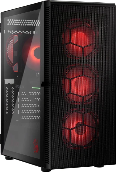 ПК Bloody BD-PC CB76T2 TWR i7 14700F (2.1) 32Gb SSD1Tb RTX5070 12Gb Windows 11 Home 64 2.5xGbitEth 650W черный (RUS) (2141987)