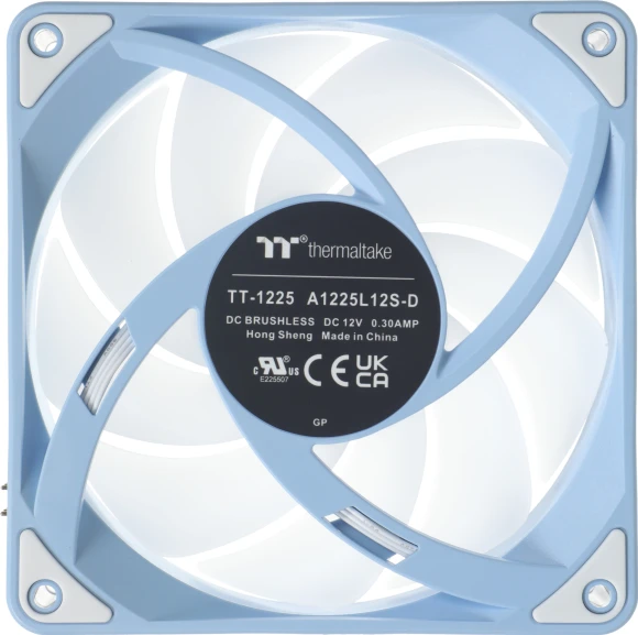 Вентилятор для корпуса Thermaltake CT120 EX Sync Hydrangea ARGB 120х120x25 синий 4-pin 28.5дБ (упак.:3шт) (CL-F196-PL12BU-A) Ret