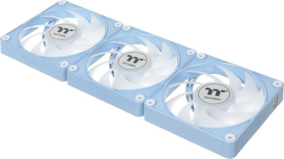Вентилятор для корпуса Thermaltake CT120 EX Sync Hydrangea ARGB 120х120x25 синий 4-pin 28.5дБ (упак.:3шт) (CL-F196-PL12BU-A) Ret