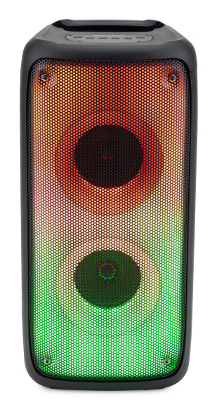 Минисистема Hyundai H-MC1230 черный 18Вт FM USB BT micro SD