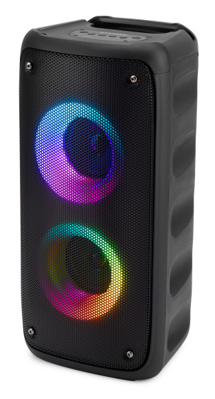 Минисистема Hyundai H-MC1230 черный 18Вт FM USB BT micro SD