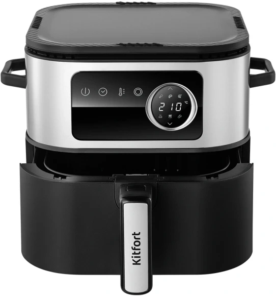 Мясорубка Kitfort КТ-2133 1360Вт нержавеющая сталь/черный