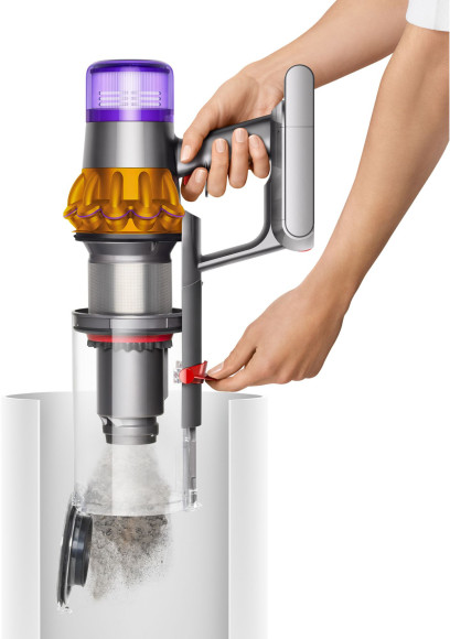 Пылесос Dyson V15 Detect Absolute (SV47) 660Вт желтый/никель Пылесос Dyson V15 Detect Absolute (SV47) 660Вт желтый/никель