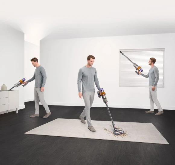 Пылесос Dyson V15 Detect Absolute (SV47) 660Вт желтый/никель Пылесос Dyson V15 Detect Absolute (SV47) 660Вт желтый/никель