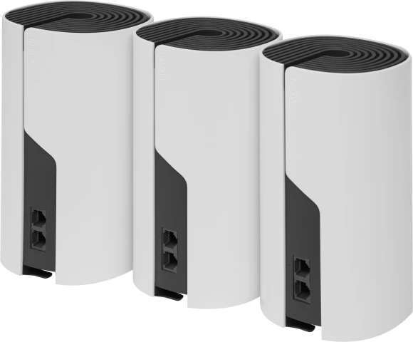 Бесшовный Mesh роутер TP-Link Deco E4 (DECO E4(3-PACK)) AC1200 10/100BASE-TX белый (упак.:3шт)
