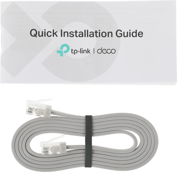 Бесшовный Mesh роутер TP-Link Deco E4 (DECO E4(3-PACK)) AC1200 10/100BASE-TX белый (упак.:3шт)