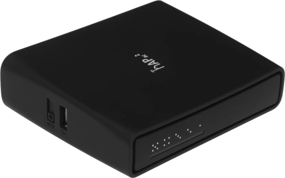 Роутер беспроводной MikroTik hAP ac2 (RBD52G-5HACD2HND-TC) AC1200 10/100/1000BASE-TX/4G ready черный