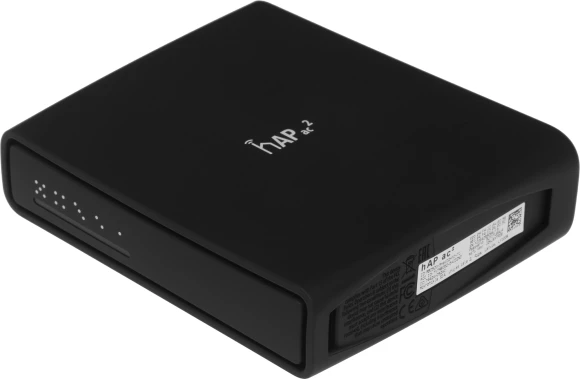 Роутер беспроводной MikroTik hAP ac2 (RBD52G-5HACD2HND-TC) AC1200 10/100/1000BASE-TX/4G ready черный