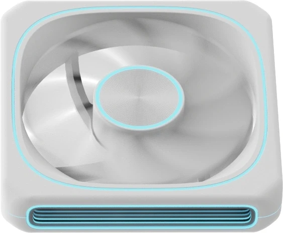 Вентилятор для корпуса Formula Air Fusion 1 WH Reverse ARGB 120х120x28 белый 4-pin 31.12дБ (AIR FUSION 1 WH REVERSE) Ret