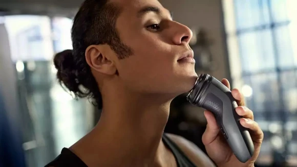 Бритва роторная Philips S1142/00 реж.эл.:3 питан.:аккум. темно-серый/черный