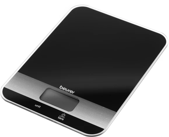 Весы кухонные электронные Beurer KS19 макс.вес:5кг черный Весы кухонные электронные Beurer KS19 макс.вес:5кг черный