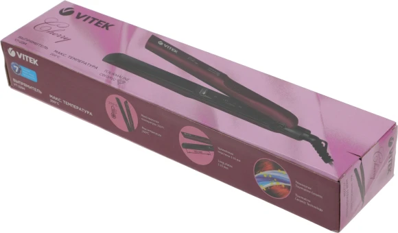 Выпрямитель Vitek VT-2294 39Вт разноцветный макс.темп.:200С покрытие:керамическое Выпрямитель Vitek VT-2294 39Вт разноцветный макс.темп.:200С покрытие:керамическое